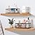 ROSE BLOOM Small Metal Wire Storage Basket, Decorative Wood Base Organizer Bins for Bathroom, Kitchen, Laundry Room, Pantry, Basket for Toilet Paper, Fruits, Spices (1 Pack)