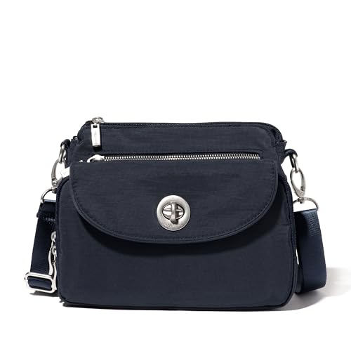 Baggallini Women's Calais Crossbody Bag, French Navy