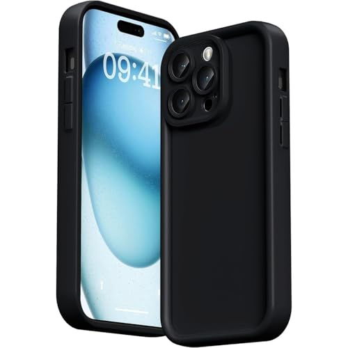 Image of KC Back Cover for Samsung Galaxy M54 5G and Samsung Galaxy F54 5G - Shockproof Soft Bumper Silicone Case with Camera Protection (Black)