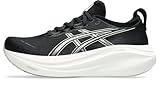 ASICS Women's Gel-Nimbus 27 Sneaker, Black/Lake Grey, 4.5 UK