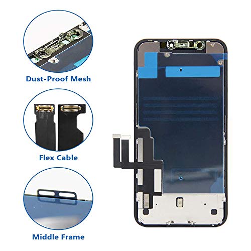 Leafe For Iphone 11 Screen Replacement,Lcd Display 3D Touch Digitizer Assembly,Compatible thumb #2