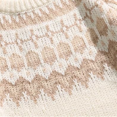 Men's Autumn Winter Personality National Wind Sweater Lovers Round Collar Jumsweater3