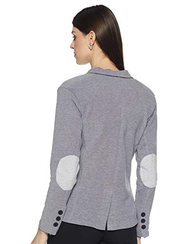 Image of PINACOLADA Solid Single Breasted Casual Women Full Sleeve Blazer