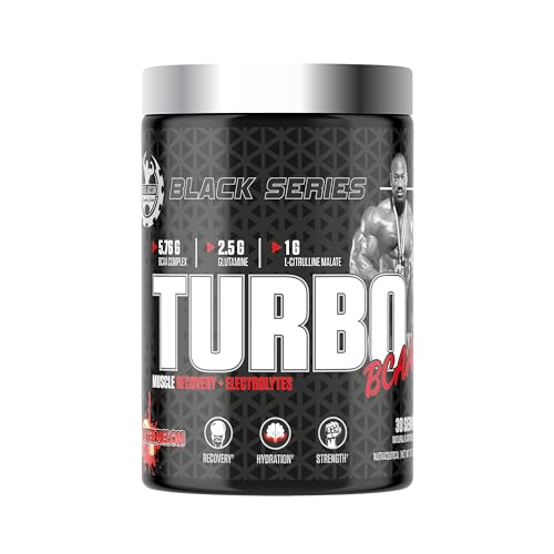 Image of Dexter Jackson Black Series Turbo Bcaa | Recovery, Strength, hydration 30 Servings (390GM) (Watermelon)