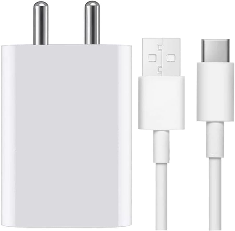 80W Charger for Moto G34, G35, G45 5G, G54, G60, G64, G85 5G with Type-C USB Cable (TVF)