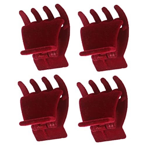 Beaupretty 4 |j[e[A[eBt@Ng ̃wANbv Ԕ̒ ȃwAob^ ܐ؂菬 hair clip hair pin  ~j܃Nbv xxbg 