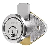 Hermex CM-21C, Cerradura para mueble, modelo 21, cromo