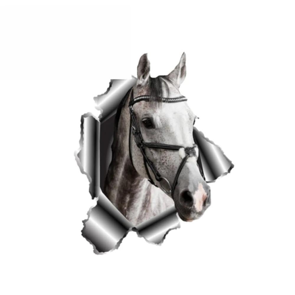 Car Sticker Horse Vinyl Decal for Car Hood Bumper Windows Waterproof Accessories(20CM)