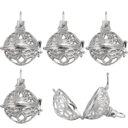 Pendentif cage en laiton fin filigrané SUNNYCLUE pour des bijoux artisanaux d'exception