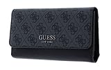 guess premium outlets orlando vineland GUESS Damen Geldbörse Mika Coal SLG Pocket Trifold