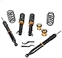 OCPTY Coilovers Suspension Lowering Kit Adjustable Height Full Coil Springs Struts Shock fit for 1998-2010 for Volkswagen Type 1/1999-2005 for Volkswagen for Golf