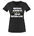 Produktbild Comedy Shirts - Versteh ich. Akzeptier ich. Find ich trotzdem Kacke. - Damen T-Shirt - Schwarz/Weiss-Grün Gr. M