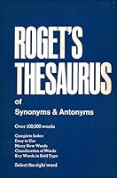 Roget's Thesaurus of Synonym & Antonyms 1972 By Donnison Manufacturing B00ACU6F4S Book Cover