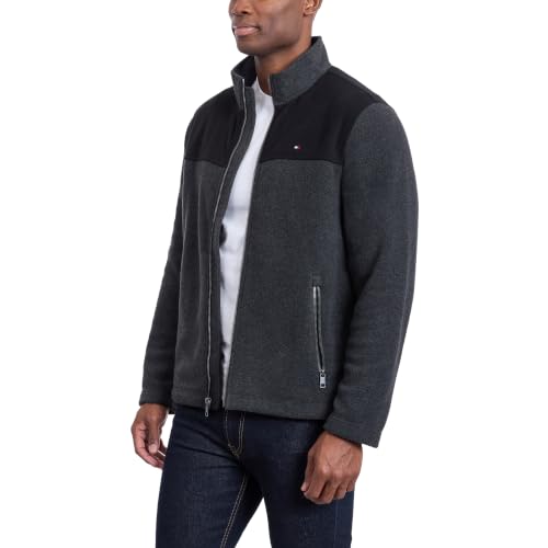 Image of Tommy Hilfiger Men's Classic Zip Front Polar Fleece Jacket