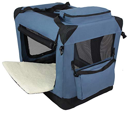 Elitefield 3-Door Soft Folding Dog Crate #TOP2