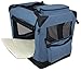 EliteField 3-Door Folding Soft Dog Crate with Carrying Bag and Fleece Bed (2 Year Warranty), Indoor & Outdoor Pet Home (36