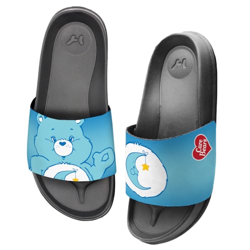 Popfunk Care Bears Bedtime Bear Unisex Adult Slides Sandals Officially Licensed Hypd Slydr Switch™3