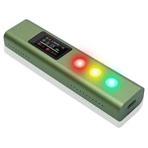 Image of Geiger Counter Radiation Detector, Portable Nuclear Radiation Dosimeter, Mini β γ X-Ray Radiation Monitor Meter, GM Counter Tube, with Alarm (WiFi Upgrade Version)