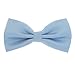 Produktbild SHIPITNOW Männer Fliege Himmelblau - Light Blue Himmelblaue Herren Fliege - 20 farben - Für Hochzeit, Party