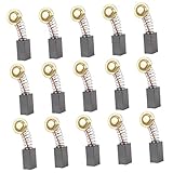 Kohlebürsten für poliermaschinen - die feder verformt sich in der heißen umgebung nicht leicht, die feder hat eine starke härte, der draht erzeugt elektrische leitfähigkeit, kohlebürsten für elektrowerkzeuge