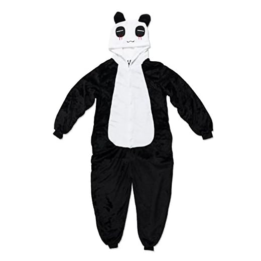 Katara 1744 – Panda dräkt Onesie/jumpsuit body för vuxna kvinnor män som pyjamas eller pyjamas unisex – många olika djur