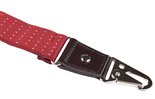 Image of Suspenders for Men with Snap Hooks Adjustable 1.4 inch Wide