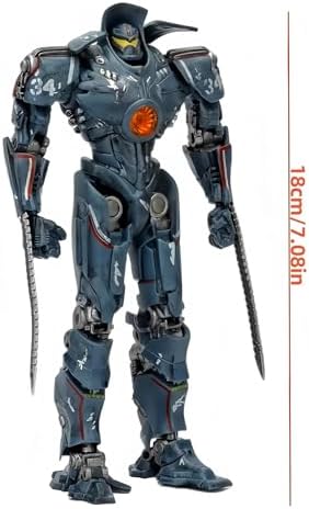 Pipigirl Pacific Rim Mech Action Figure, Boxed Unique Figure Idea, 7.08 in Collectible Mecha Action Figures Kits