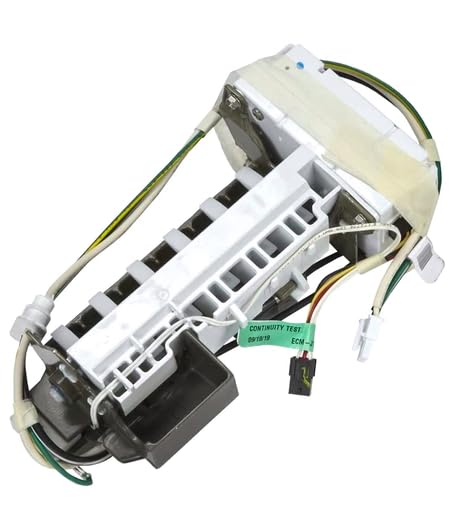 Replacement W11577195 Ice Maker Assembly for Whirlpool Refrigerator WPW10764668, W10498261, W10764668, W10281053, W10347637