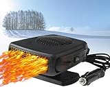 Leaflai 12V Auto Heizung Winter-Auto-Heizung-Kit, 150W Auto Defroster mit...