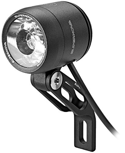 Lumière de vélo SUPER NOVA V521s noir pour adulte de 235 lumens