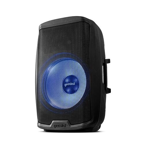 Gemini Sound AS-2115BT-LT active Bluetooth PA SISTEMA, Woofer de 15 pulgadas Watts DJ altavoces,...