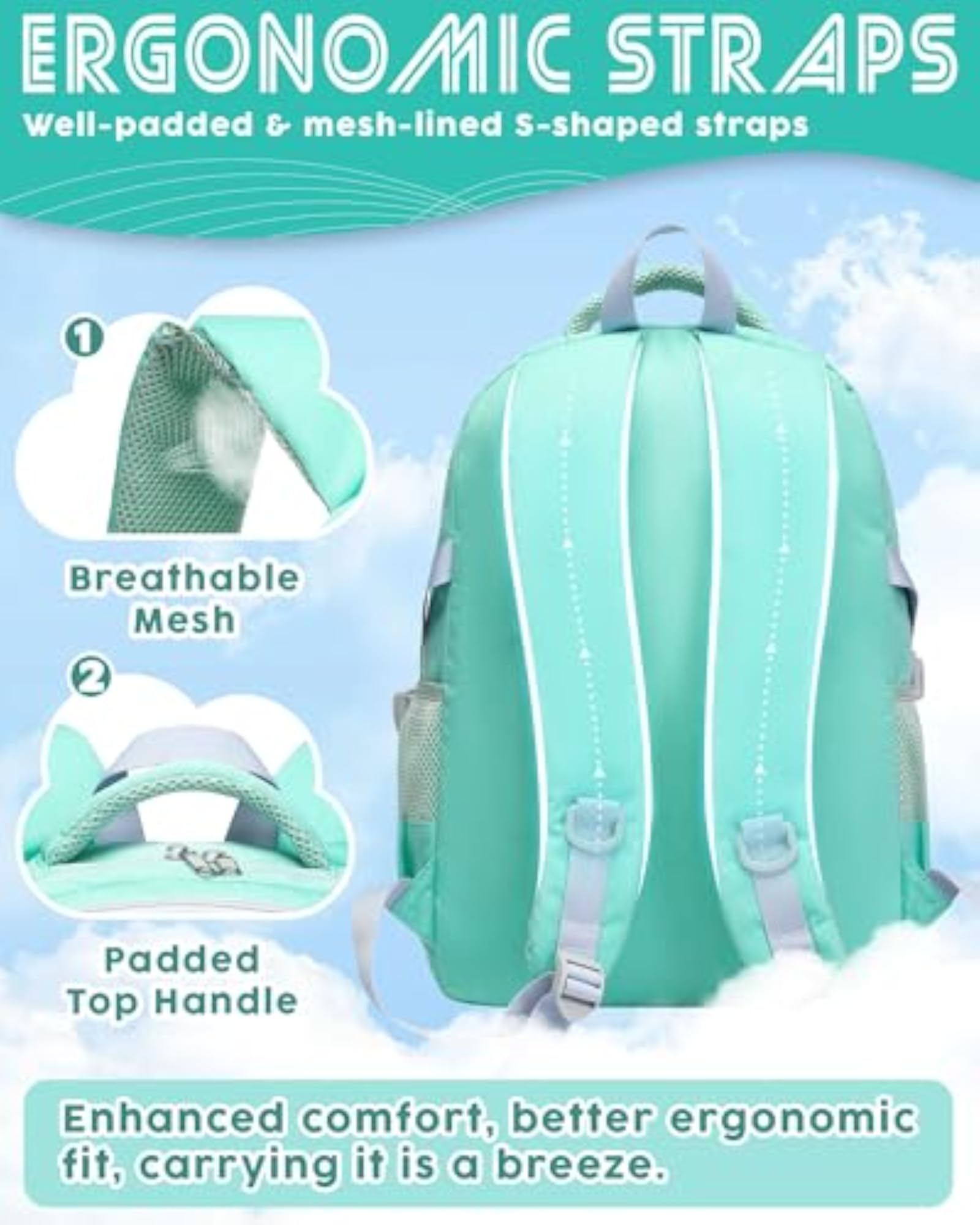 Kids Backpack for Elementary School, Fun & Practical