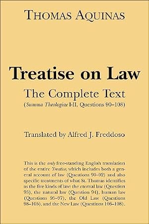 Book cover Treatise on Law: The Complete Text