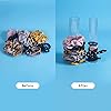 ByKen 2PcS Acrylic Scrunchie Holder Organizer,Hair Ties Holder for Bathroom,Clear Hair Accessories Bowknot Organizer,Room Decor for Girls #4