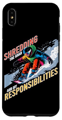 Shredding the gnar and my responsibilities X}zP[X iPhone XS Max p