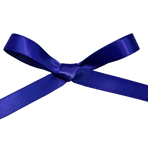 Ruban de satin double face Cobalt parfait pour vos décorations de table