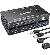 Amazon.com: USB Type C KVM Switch - 4K@60Hz, 2-Port Type C to HDMI