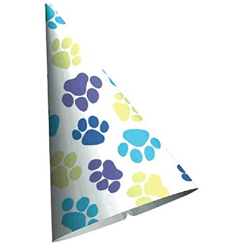 Puppy Party - Cone Hats, (8 ct)