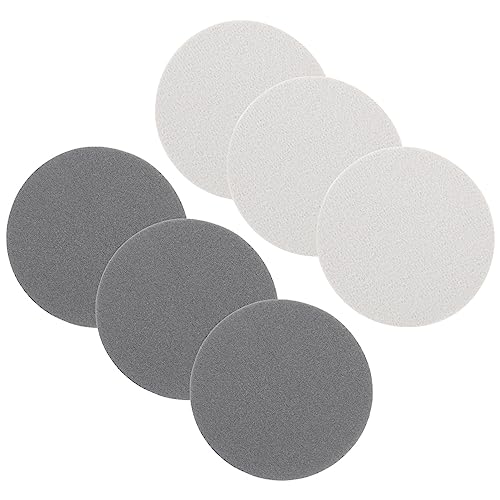 Toddmomy Bowling Ball Cleaning Pad 6pcs 100mm Bowling Ball pad Bowling Ball Spinners Bowling Ball Pads Clean Cleaning pad Bowling Accessories for Men Bowling Supplies Gravel Round Portable