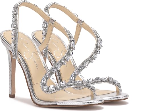 Image of Jessica Simpson Jaycin Embellished Heeled Sandals