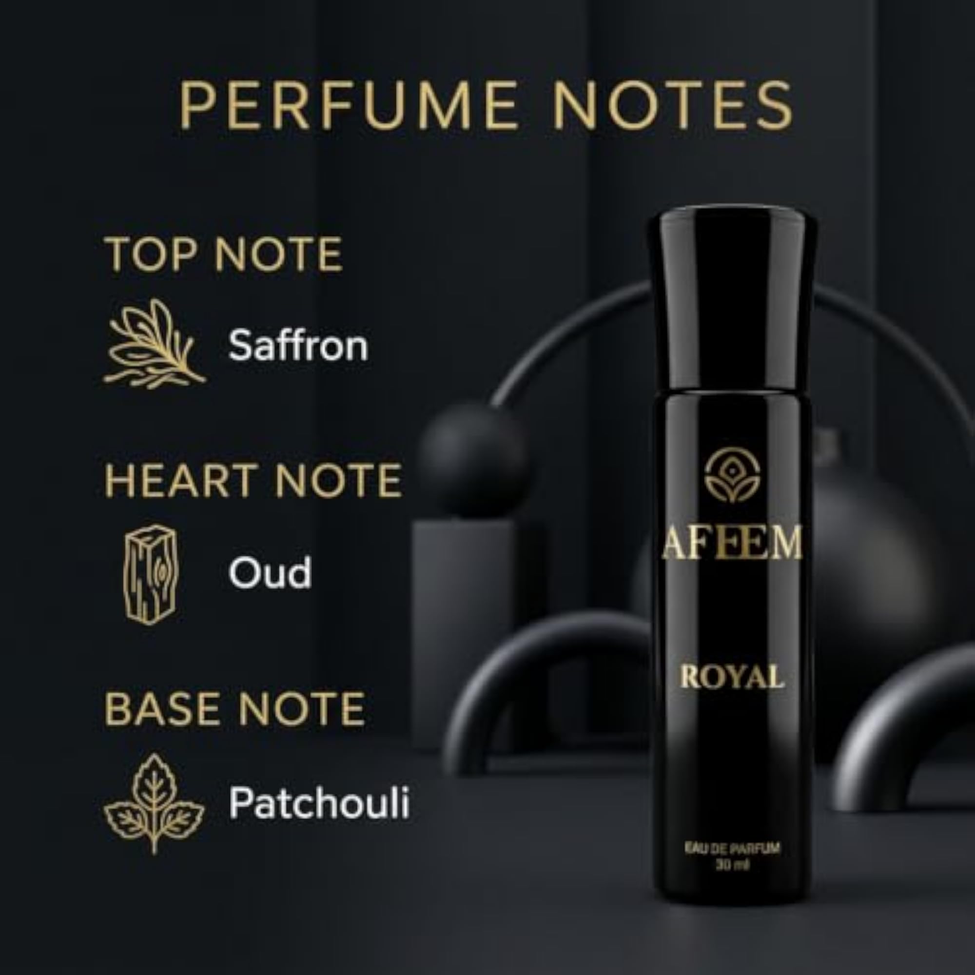 Royal Eau de Parfum Spray for Men & Women, 30ml
