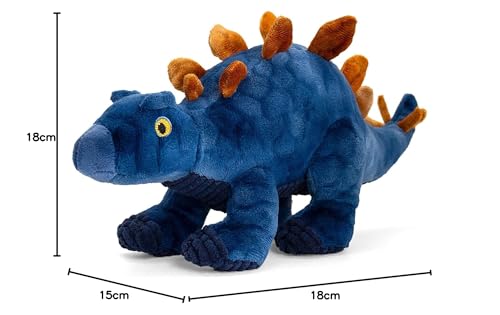 Deluxe Paws 100% recyceltes Plüsch-Eco-Spielzeug (Stegosaurus)