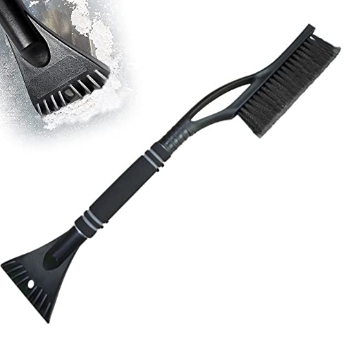Eiskratzer Auto 42cm Mit Rutschfestem Griff - Aluminium Schneeschaber Für Windschutzscheibe