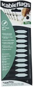 Kableflags KFA001 Cable Identification Tags (DIY Blank Pack)