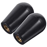 MOLUCKFU 2個ビールタップハンドル 交換用 プラスチック製 樽用蛇口ハンドル ケグレーター対応 高耐久設計