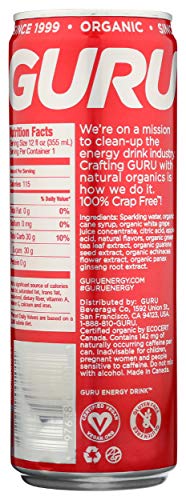 Image of Guru Energy Drink, 12 Fl Oz Can