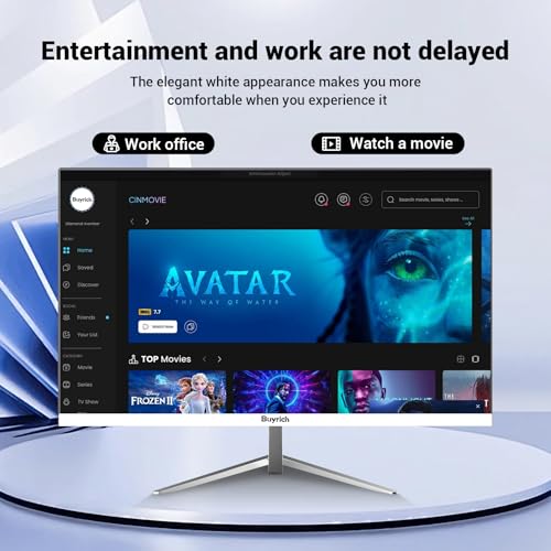 Image of 24 Inch FHD 1080P 100Hz Computer Monitor, Built-in Speakers,VA Panel with 3000:1 Contrast, AMD FreeSync, HDMI Ports, HDR & Low Blue Mode, Ergonomic Tilt for Home Office