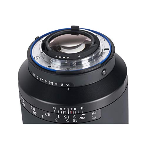 Ficha técnica ZEISS Milvus Lente de cámara de fotograma Completo f/1.4 de 25 mm para Nikon F-Mount ZF.2 Color Negro - Fernando Cortés