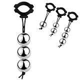 Extra Heavy Weight Stretch Training Ring with Metal Ball, Men's Special Fitness Accessory -E47CCUS (25mm, Triple：A)