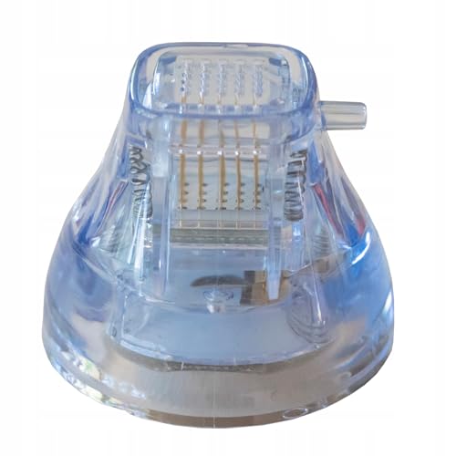 Cartucho de microagujas para RF - Cartucho de Radiofrecuencia Fraccionada - Oro PIN 64 - Agujas de cartucho chapadas en oro - Universal - Cabezal con tubo de vacío